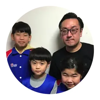 保護者さまと子どもの画像